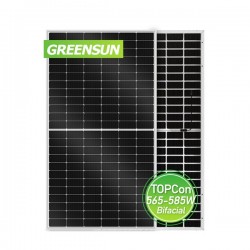 144 Cells TOPCon Monocrystalline 565W 570W 575W 580W 585W N-Type Mono PV Module