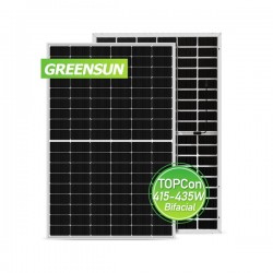 Greensun TOPCon Bifacial N-Type Solar Module 410W 420W 430W 440W 450W Home Panels Solar Price