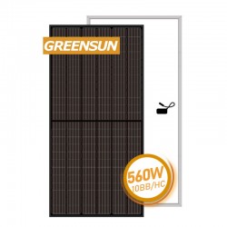 Home Solar Energy Panel 540W 550W 555W 560W Full Black Photovoltaic Solar Module Price