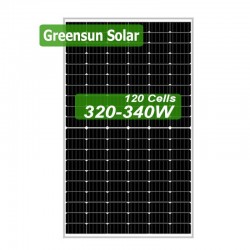 5BB Half Cut 120cells Mono Solar Panel 320w 325w 330w 335w 340w PV Modules