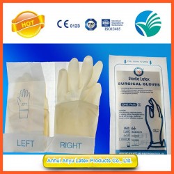 sterile latex surgical gloves powder free
