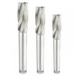 Helical welding edge milling cutter