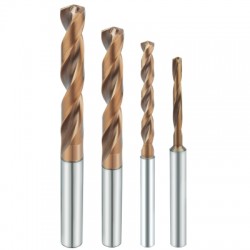 Internal cold twist drill