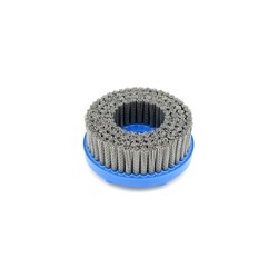 Industrial Brush Long Filament Dot Style Abrasive Disc Brush