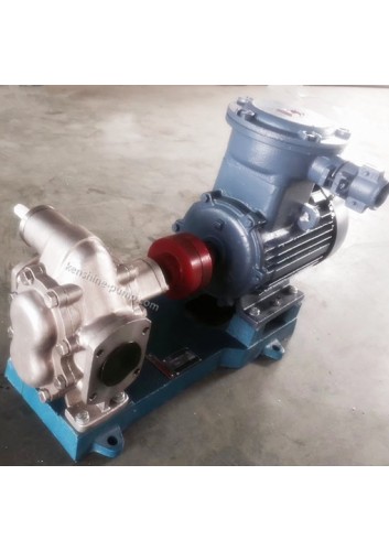 KCB Gear oil pump with safety valve