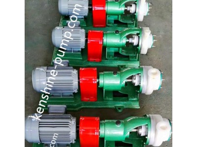 fluoroplastic chemical pump