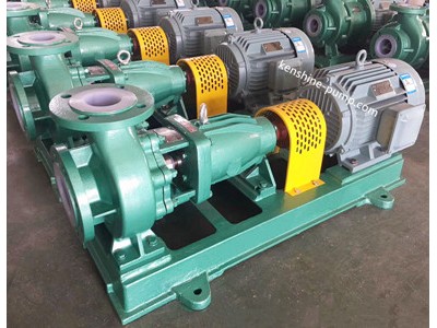 fluoroplastic chemical pump