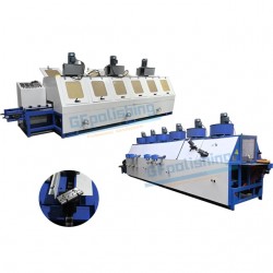 Bulk SS Hinges Surface Edge Sanding Polishing Machine