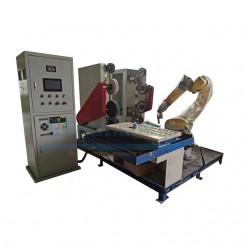 Bulk Zinc Brass Metal Robot Robotic Grinding Polishing Machine