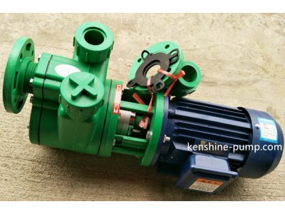 PP plastic Self priming pump