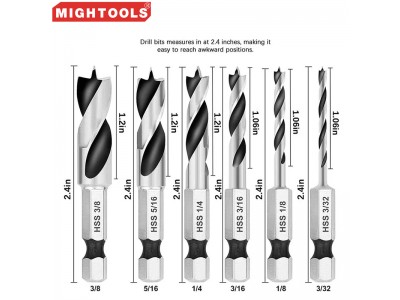Wholesale  Brad Point Wood Drill Hex Shank