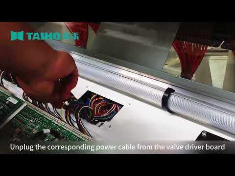 TAIHO Color Sorter Maintenance Guide: Solenoid Valve Replacement