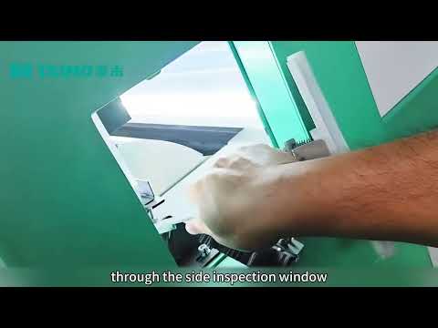 TAIHO Color Sorter Maintenance Guide: Replacing the Silicone Strip on the Dust