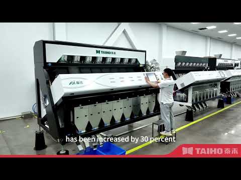 Taiho Super High Capacity Rice Color Sorter Observation PRO Series New Tech Sorting Machinery