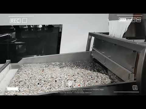 Crushed material sorting