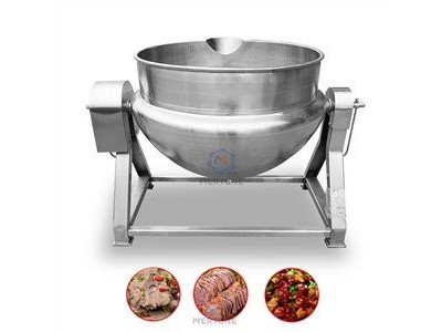 Wholesale Electric/Gas/Steam Cooking Jacketed Kettle Cooking Pot Electric Mixing Jam Cooking Pot With Mixer