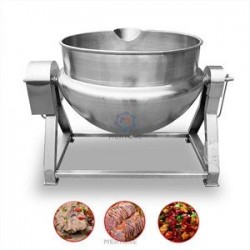 Wholesale Electric/Gas/Steam Cooking Jacketed Kettle Cooking Pot Electric Mixing Jam Cooking Pot With Mixer