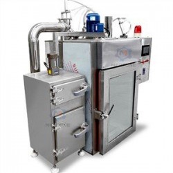 Wholesale Wood Fired Meat Fish Food Smoker Oven Smoking Machine