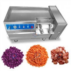 Wholesale Commercial Cold Cube Chicken Dicing Machine For Frozen Automatic Beef Meat
