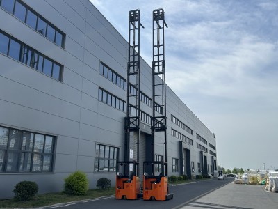 Reach Forklift 1.5t 2t 2.5t 3t CQDE15-40S Electric Reach Truck 48V Warehouse Equipments Optional Side Shifter