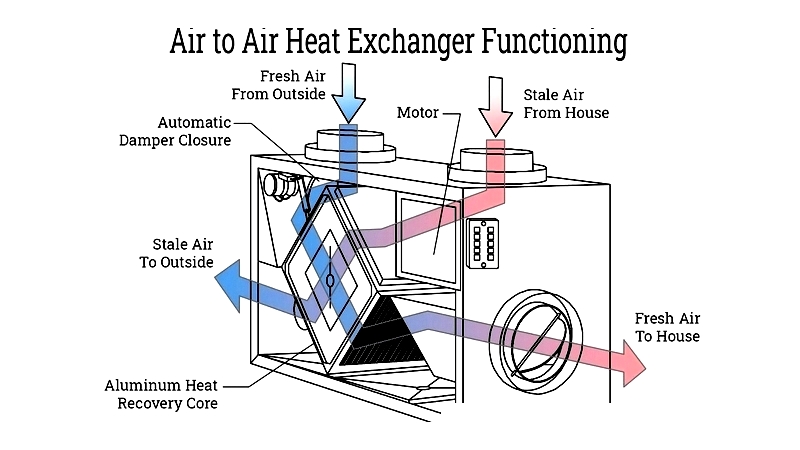 Types and Applications of Air-to-Air Heat Exchangers