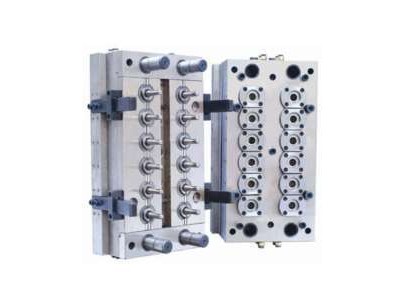 12-cavity preform mould