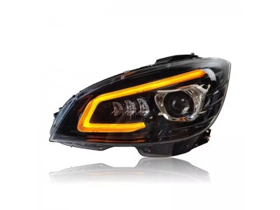 Mercedes-Benz C-Class W204 Headlight Conversion 2008-2011 Upgrade Edition Full LED Headlight Assembly