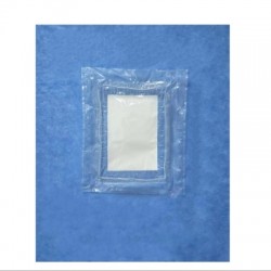 Fenestrated Drape Equipped with Fluid Collection Bag