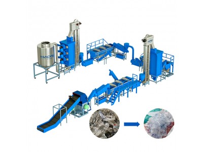 Competive Price 500-6000kg/h Food Grade B2B PET Bottle Washing Line in Plastic Recycling Plant