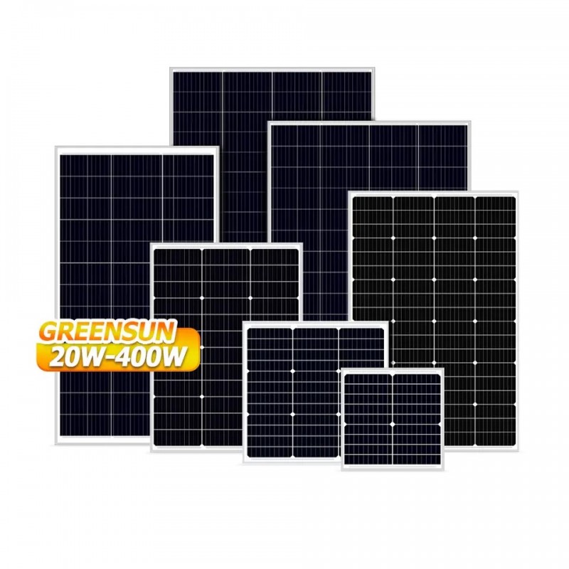 Small Solar Panels 100W 120W 150W 180W 200W 250W 300W 350W Monocrystalline Photovoltaic for Sale