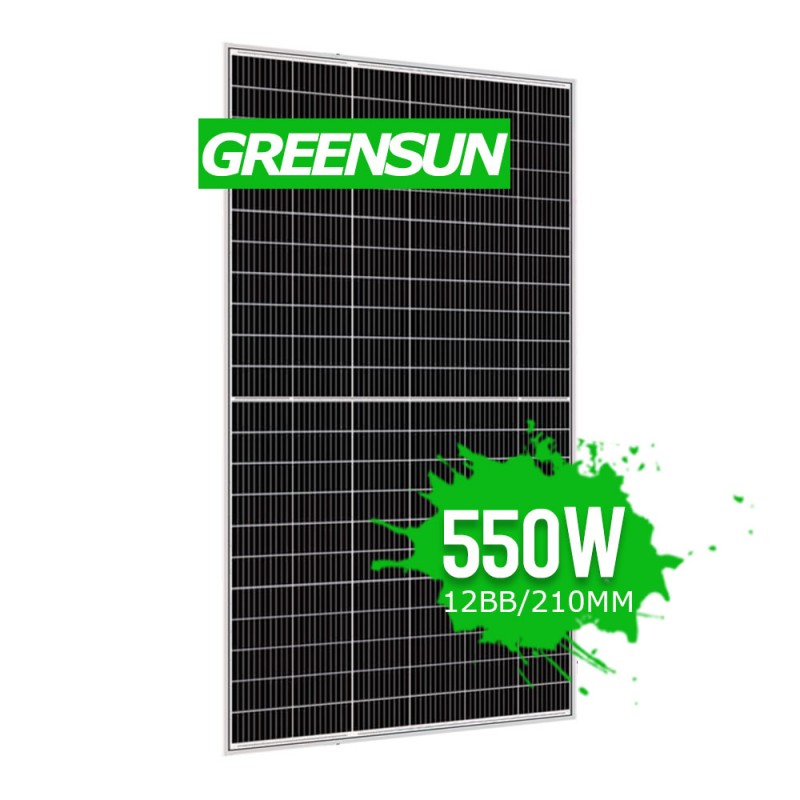 INMETRO Bifacial Solar Panel 550Watt 560Watt 570Watt PV Module Photovoltaic 550W 560W 570W for Brazi