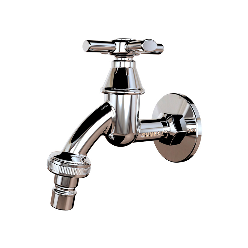 Wholesale S2157 SHORT  HANDLE BRASS BIBCOCK