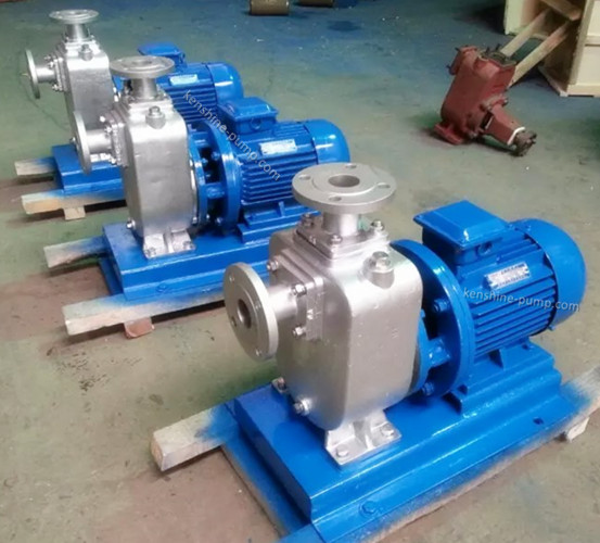 Selfpriming centrifugal pump