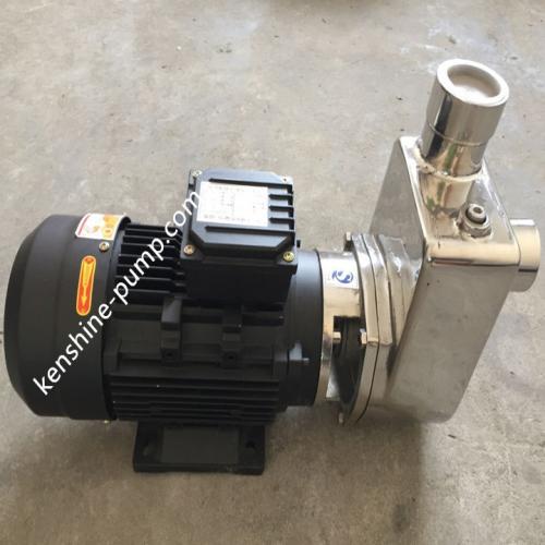 open impeller selfpriming pump