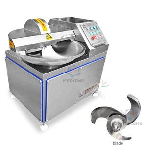 Wholesale Automatic Meat Chopping Mixing Machine Stainless Steel Meat Bowl Cutter