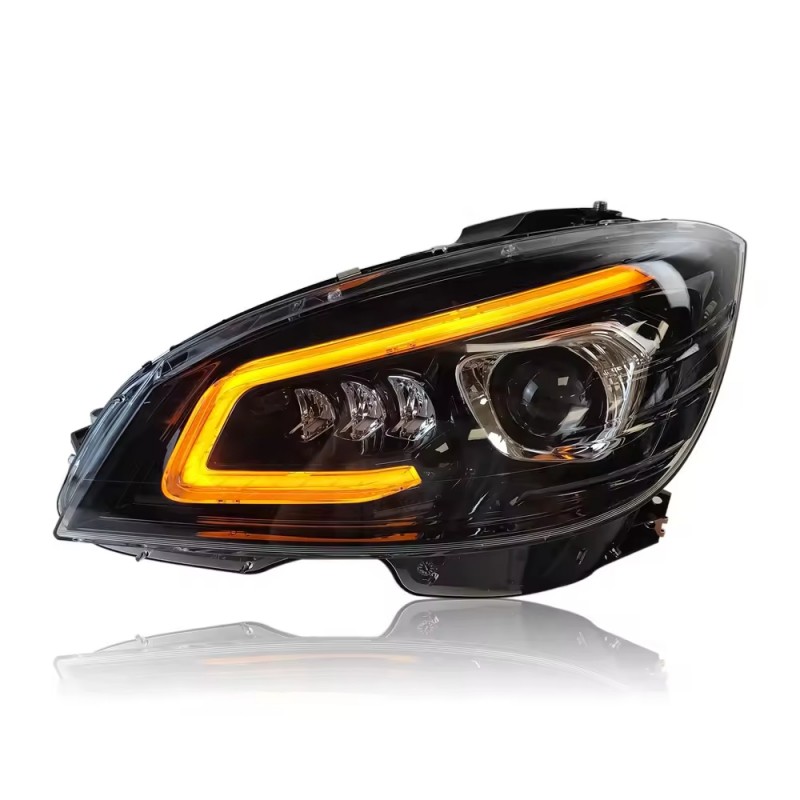 Mercedes-Benz C-Class W204 Headlight Conversion 2008-2011 Upgrade Edition Full LED Headlight Assembly