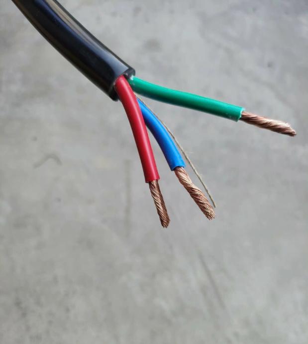 RVV Multi-core Flexible Cable with PVC Sheath, for household sockets, surveillance systems and equipment power supply
