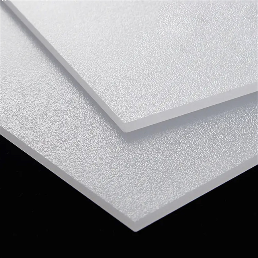 Frosted Translucent Acrylic Sheet for Display Cases