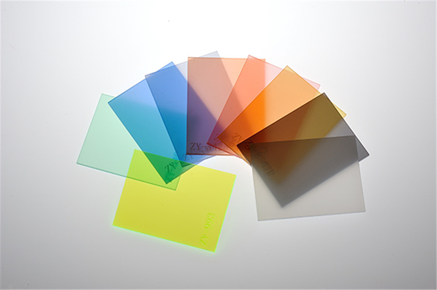 Mirror-Like Glossy Cast Acrylic Plate